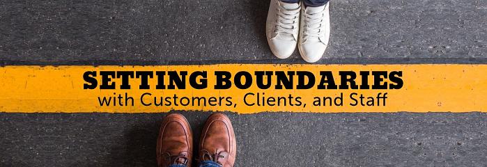 Setting Boundaries with Customers, Clients, and Staff Nov 2024 logo